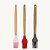 Pincel Silicone com Cabo de Madeira Cores Sortidas DT131 - Imagem 7