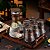 Jogo de Jarra e Xícaras em Vidro para Chá, Café e Drinks - HM6975 - Imagem 8