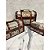 Caixa de Joias Vintage de Madeira Estilo Retrô para Bijuteria, Acessórios, Organizador de Tesouro - Kit com 3 Baús HM6778 - Imagem 5