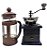 Prensa Francesa 350ml + Moedor de Café para Grãos - Cafeteira Cozinha - Imagem 6