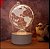 Luminária  Globo LED USB Acrílico e Plástico 20cm - DAM290 - Imagem 2