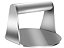 Prensa Smash Burger de Aço Inox 14cm, Molde para Hamburger Redondo HM7092 - Imagem 1