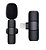 Microfone de Lapela Bluetooth com 1 Microfone Lightning IP-F1-A - Imagem 1