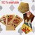 Baralho Dolar Dourado Poker Truco Cartas Jogos MT066 - Imagem 4