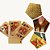 Baralho Dolar Dourado Poker Truco Cartas Jogos MT066 - Imagem 1