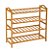 Sapateira de Bambu 4 andares HM6719 - Imagem 2