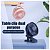 Mini Ventilador com Grampo 3 Velocidades Silencioso Recarregável Rotativo - Imagem 4