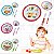 Kit Prato Alimentação Bebê Infantil papinha 4 peças  melamina - IAL068 - Imagem 8