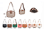 Bolsa Feminina Transversal com fecho na frente e alça 24x17cm - 8930 - Imagem 9