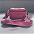 Bolsa Feminina Transversal Nylon para passeios tiracolo estilo Kipling 5 aberturas de ziper 22x15cm  - 20172 - Imagem 3