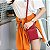 Bolsa Feminina Carteira Porta Celular 3 Divisorias Transversal 3 Ziper Fechado Mini Bag - 20326 - Imagem 5