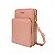 Bolsa Feminina Carteira Porta Celular 3 Divisorias Transversal 3 Ziper Fechado Mini Bag - 20326 - Imagem 13