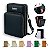 Bolsa Feminina Carteira Porta Celular 3 Divisorias Transversal 3 Ziper Fechado Mini Bag - 20326 - Imagem 12