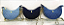 Bolsa Feminina Meia Lua Transversal com Fecho  na frente Jeans costurada - 22x11cm - 90034 - Imagem 1