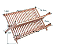 Escorredor de Pratos de Bambu com Divisórias - 43cmx34cm - HM6723 - Imagem 6