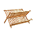 Escorredor de Pratos de Bambu com Divisórias - 43cmx34cm - HM6723 - Imagem 5