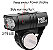 Luz Forte Farol Lanterna Bicicleta T6 Duplo 2*600 Lumens Led Com Zoom 3 Focos 5 Modos Recarregável - MTBK02 - Imagem 3