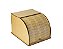 Porta Pão Caixa Sanfonada de MDF Madeira Tampa Corrediça - Porta Pão, Biscoitos, Bolos 27x22x18 - Imagem 1