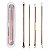 Conjunto Extrator de Cravo e Espinha Profissional Inox Limpeza de Pele 4 Peças - EM9826 - Imagem 5