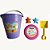 Balde Infantil para Praia 4 Peças + Frisbee  1010-RD - Imagem 2