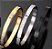 Pulseira Bracelete de Pai Nosso Masculina Aço Cirúrgico 316L 8mm - Imagem 1