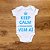Body Personalizado Bebê Keep Calm A Mamadeira Vem Ai - Imagem 1