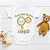 Body Personalizado Bebê Acordei Assim Lindo - Imagem 1