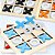 Jogo da Velha 22cm Tabuleiro de Madeira Brinquedo Educativo Tabuleiro - CZ0999 - Imagem 1