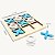 Jogo da Velha 22cm Tabuleiro de Madeira Brinquedo Educativo Tabuleiro - CZ0999 - Imagem 2