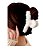 Acessórios para Cabelo Tiara, Presilha, Xuxinha com 3 Peças - Cores Sortidas - Imagem 4