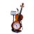 Relógio de Mesa de Violino - 10x28cm - CZ1206 - Imagem 1