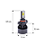 Kit Lâmpada Tarponn Super Led Cyber H16 36w E 3200lm 6000K - Imagem 3