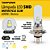Lâmpada LED Motocycle SMD  Tarponn H7 9v à 80v 6.000k - Imagem 5