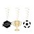 Móbile decorativo futebol (08un) - Imagem 1