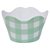 Forminha de cupcake xadrez verde (10 unidades) - Imagem 2
