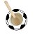 Potinho bola de futebol (10 unidades) - Imagem 1