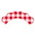 Forminha de cupcake xadrez vermelho (10 unidades) - Imagem 1