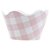Forminha de cupcake xadrez rosa (10 unidades) - Imagem 2
