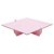 Bandeja quadrada rosa claro - Imagem 1