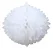Bola pompom recortada branco 13cm - Imagem 1