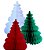 Árvore de natal verde M - 24cm (1 un) - Imagem 2