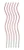 Vela espiral rosa metalizada 16cm (06 un) - Imagem 1