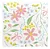 Guardanapo de papel flores (20 unidades) - Imagem 1