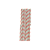 Canudo de papel branco com listras rosas (12 unidades) - Imagem 1