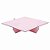 Bandeja quadrada rosa flamingo - Imagem 1