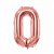 Balão numeral 0 rose gold metalizado (1 un) - Imagem 1