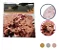 Confete rose gold metalizado quadrado (20 gr) - Imagem 1
