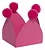Forminha para doces com pompom Pink (20 und) - Imagem 1