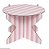 Boleira listra rosa G - Imagem 1