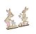 Casal de coelhos jardineiros - Imagem 1